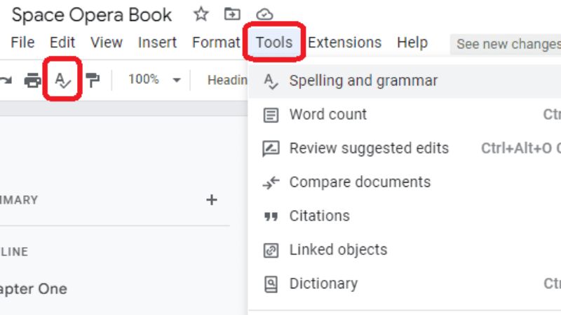 Comment écrire un livre avec Google Docs