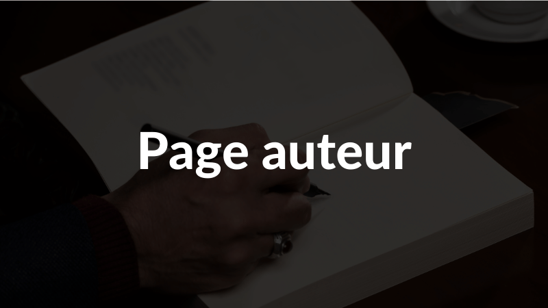 Page auteur