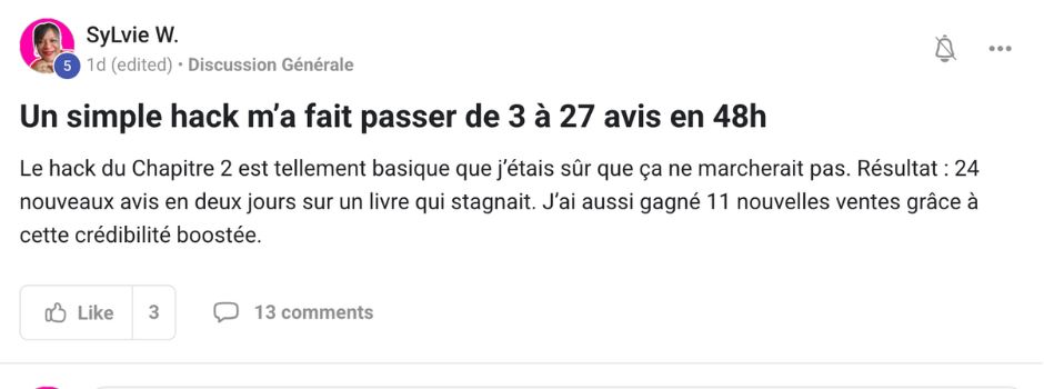 avis amazon kdp