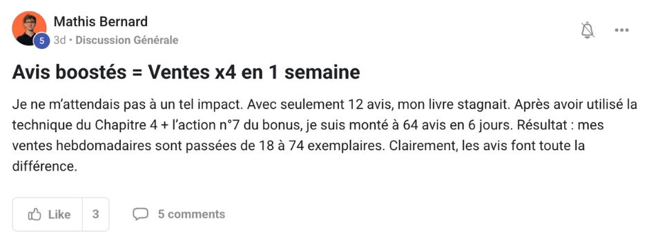avis amazon kdp
