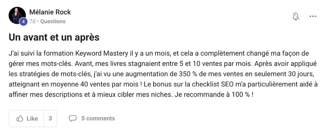keyword mastery