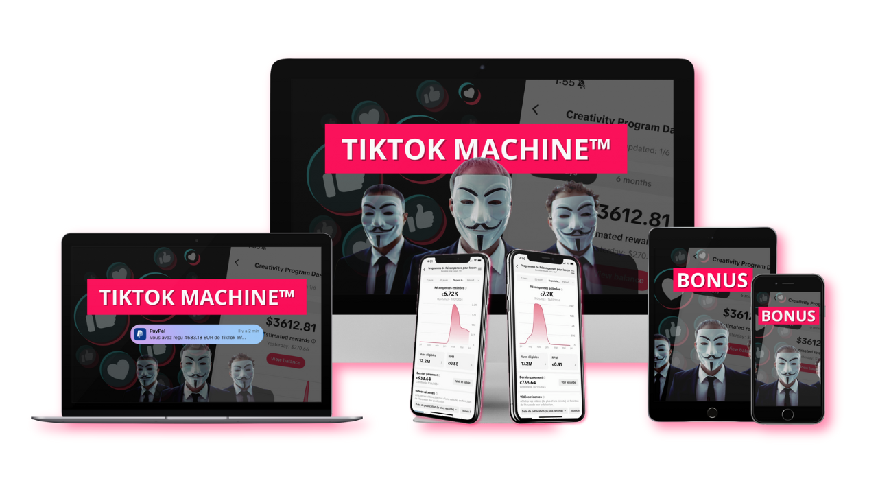 tiktok machine