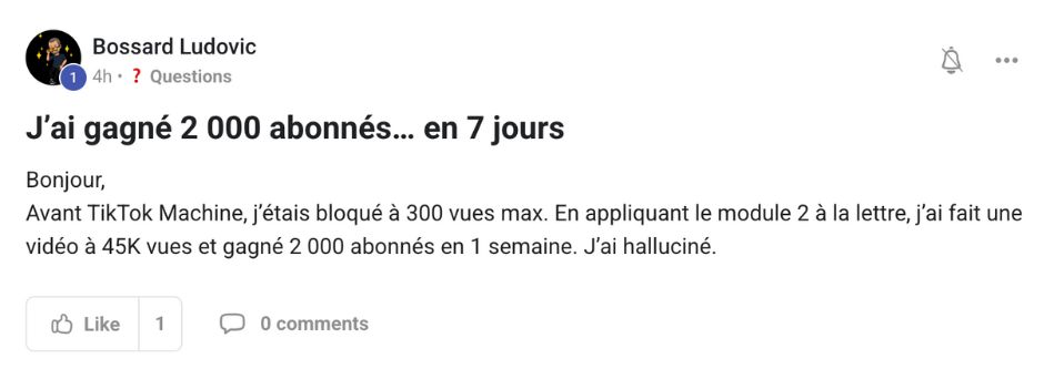 avis tiktok tiktok formation