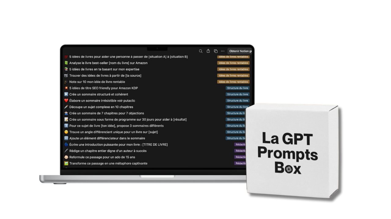 gpt prompts box