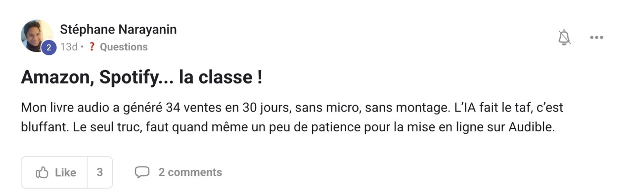 formation amazon kdp livre audio formation